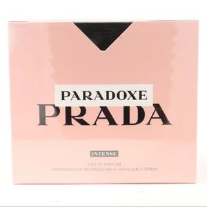 Empty Prada Paradoxe Intense Perfume Box